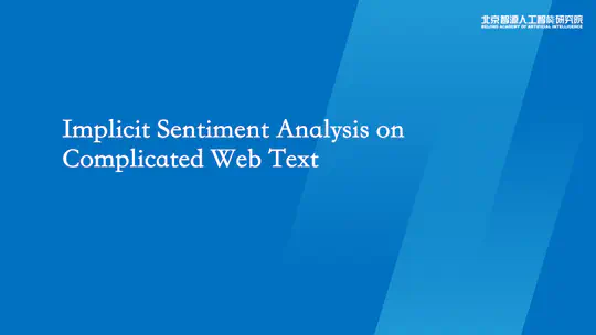 Implicit Sentiment Analysis on Complicated Web Text